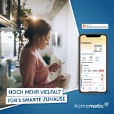 „Home Connect Plus“ unterstützt auch Homematic IP (Copyright: eQ-3 AG)
