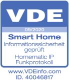 VDE-Zertifikat Homematic IP Funkprotokoll (Copyright: eQ-3)