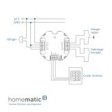Mit der Homematic IP Wiegand-Schnittstelle können ideal Wiegand-fähige Endgeräte in das Homematic IP Smart-Home-System integriert werden. (© eQ-3 AG)  